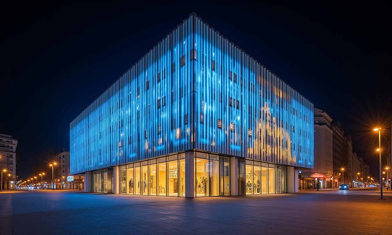 Façade Lumineuse, Lyon